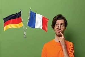 مقایسه زبان آلمانی و فرانسه