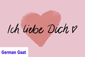 دوستت دارم به زبان آلمانی
