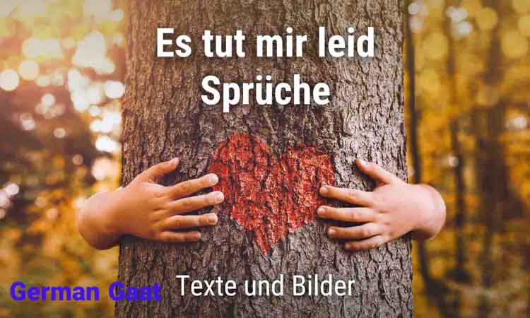 گفتن متاسفم به زبان آلمانی